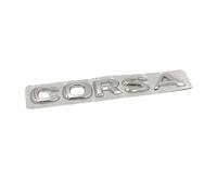 JYWLKQ Auto Emblema per Opel Corsa 2015, Adesivo Distintivo Lettere Logo Sticker Badge Adatto per Baule Scritta Decorazioni Accessori,B
