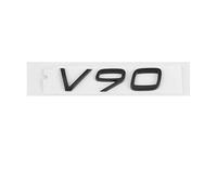 JYWLKQ Auto Emblema per Volvo XC90 2015-2023, Adesivo Distintivo Lettere Numeri Simbolo Logo Sticker Badge Adatto per Parafango Laterale Baule Scritta Decorazioni Accessori,V90-Black