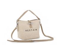 Jywmsc Borse a Tracolla in Paglia da Donna, Borsette Estive in Paglia e Pochette a Tracolla a Secchiello per Le Vacanze