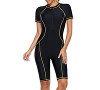 Jywmsc Donna Rashguard Costume da Bagno a Maniche Lunghe di Bellezza Europea Abbigliamento for Meduse ad Asciugatura Rapida da Surf Costume da Bagno