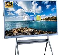 JYXOIHUB 55" pollici Lavagne interattivo smart board,Scheda touch screen HD interattiva LCD,Windows+Android ecosistema de aplicaciones abiertas,ufficio classe