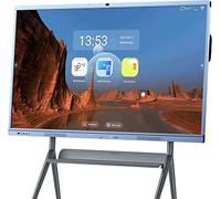 JYXOIHUB Schermo piatto interattivo da 65 pollici 4K con fotocamera e microfono array, display touch ultra HD, Windows+Android sistema operativo（ufficio、Scuola）