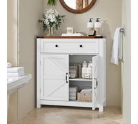 JYYQ Mobile da Bagno con Portare un grande cassetto,Armario di stoccaggio con 2 porte,Scaffali regolabili,Maniglia di stile unico nero,Uno stile speciale di armadio,per Soggiorno,Cucina,Corridoio