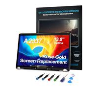 JYYSCRN TRGSLKSS A2337 Schermo di Ricambio A2337 LCD per 13 pollici MacBook M1 air 2020 Anno 2560x1600 Sostituzione LCD Assemblea Completa per EMC 3598 MGN63 Oro Rosa