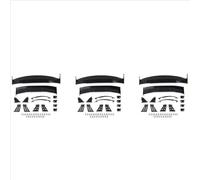 JYYTERD Accesorios coches RC per 1/10 RC Auto per Corsa Drift Parti di Ricambio Accessori, 3 Ali Plastica