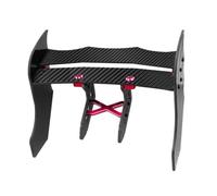 JYYTERD Accesorios coches RC per ARRMA F1 per Limitless 1/7 RC Parti di Aggiornamento per Auto Diffusore con Motivo Fibra Carbonio Supporta Il Telaio Supporto Dell'ala Posteriore