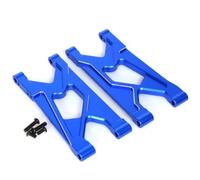 JYYTERD Accesorios coches RC per ARRMA per Gorgon 4X2 2WD per Gorgon per Monster 1/10 RC Auto Parti di Aggiornamento Braccio Inferiore Posteriore Lega Alluminio(Blue)