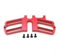 JYYTERD Accesorios coches RC per Arrma per Infraction per Limitless per Felony 6S per BLX RC Parti di Automobili Metallo Doppio Supporto Motore(Red)