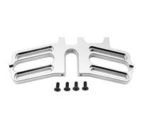 JYYTERD Accesorios coches RC per Arrma per Infraction per Limitless per Felony 6S per BLX RC Parti di Automobili Metallo Doppio Supporto Motore(White)