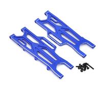 JYYTERD Accesorios coches RC per Arrma per KRATON per BLX per Outcast 1/10 rc Car Upgrade Parts Bracci di Sospensione Posteriori Metallo ARA330710(Blue)