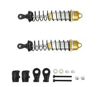 JYYTERD Accesorios coches RC per ARRMA per KRATON per Notorious per Outcast 6S per BLX per EXB Rc Auto Parti di Aggiornamento AMMORTIZZATORI Posteriori(Yellow)