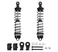 JYYTERD Accesorios coches RC per ARRMA per KRATON per Notorious per Outcast 6S per BLX per EXB Rc Auto Parti di Aggiornamento AMMORTIZZATORI Posteriori(Black)