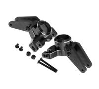 JYYTERD Accesorios coches RC per Arrma per Kraton per Outcast 1/10 1/8 rc Car Upgrade Parts Accessories Blocco Sterzo Posteriore Lega di Alluminio ARAC5043(Black)