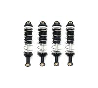 JYYTERD Accesorios coches RC per LC per Racing PTG-2 PTG-2R 1/10 rc Car Upgrade Accessori Parti Ammortizzatori Idraulici Anteriori E Posteriori Metallo(Black)