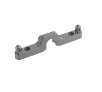 JYYTERD Accesorios coches RC per MJX per Hyper Go 14301 14302 14303 1/14RC Auto Posteriore Metallo Shell Pilastro Corpo Fisso Parti E Accessori Aggiornati(Gray)