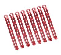 JYYTERD Accesorios coches RC per MN78 1/12 rc Car Upgrades Modifiche Parti Accessori Metallo per Telaio Link Tirante Set(Red)