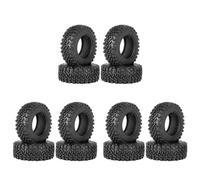 JYYTERD Accesorios coches RC per Traxxas per TRX4 per Axial per SCX10 per MST 1/10 RC Crawler Car 12 Pezzi 90 Mm 1.9 Pneumatici Gomma per Ruote