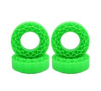 JYYTERD Accesorios coches RC per TRAXXAS per TRX4 TF2 GEN8 4 Pezzi da 1.9 "Pneumatici per Ruote Gel di Silice Inserto Gomma Schiuma 106x42mm per 1/10 RC Crawler Car(Orange)