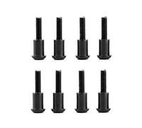 JYYTERD Accesorios coches RC per TRXS per Slash per Bandit per Rustler per Stampede 1/10 RC Auto Parti di Aggiornamento 8 Pezzi Vite Ammortizzatore