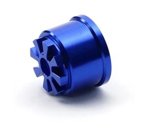 JYYTERD Accesorios coches RC per TRXS per Summit 1/10 rc Car Upgrade Parts Accessories Supporto Differenziale Metallo Diff Case 5681(Blue)