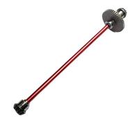 JYYTERD Accesorios coches RC per Wltoys 144001 1/14 rc Car Ricambi Accessori Metallo Principale Centrale ASSE Trasmissione Albero Differenziale Parti Ingranaggio(A)