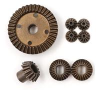 JYYTERD Accesorios coches RC per Wltoys A949-23 A959-B-27 1/18 A949 A959 A969 A979 K929 A959-B A969-B A979-B K929-B RC Auto Differenziale Metallo(8pcs)