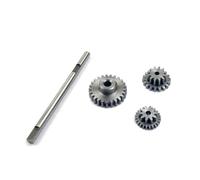 JYYTERD Accesorios coches RC per WPL D12 1/10 RC Auto Parti di Aggiornamento Accessori Ingranaggio Trasmissione Metallo con Ingranaggi Acciaio Cambio ASSE D
