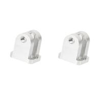 JYYTERD Accesorios coches RC per WPL D12 rc Car Upgrades Modifica Accessori Parti Ammortizzatore Anteriore Metallo Supporto Fisso per Sedile