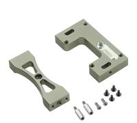 JYYTERD Accesorios coches RC per WPL per MN D90 99s 1/16 rc Car Upgrade Parts Accessori Supporto di Montaggio Fisso per Servosterzo Metallo