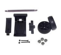 JYYTERD Accesorios coches RC per ZD 1/10 RC Auto di Aggiornamento Accessori Reste Ruota Coda Head-Up Wheelie Bar 7530