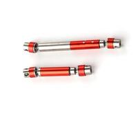 JYYTERD Albero di Trasmissione rc per HOBBYPLUS CR18P per Rock per Van 1/18 RC Upgrades Parts Accessories Set di 2 Alberi Trasmissione Centrali Acciaio(Red)