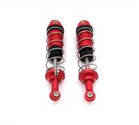 JYYTERD Ammortizzatori Auto RC per SCY 1/16 RC Esterno Idraulico Anteriore E Posteriore del Metallo per L'ammortizzatore della Molla(Red)