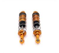 JYYTERD Ammortizzatori Auto RC per SCY 1/16 Rc Gli Accessori di Aggiornamento Dell'auto Compongono L'esterno Idraulico Anteriore E Posteriore per L'ammortizzatore della Molla(Yellow)