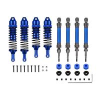 JYYTERD Ammortizzatori Auto RC per Traxxas per Slash per Rustler per Stampede per Hoss per VXL 4X4 1/10 RC Car Kit Albero di Trasmissione Metallo E Ammortizzatore