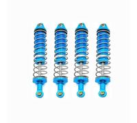 JYYTERD Ammortizzatori Auto RC per UD1201 UD1202 UD-12PRO 1/12 RC Auto Parti di Aggiornamento Accessori 4 Pezzi Ammortizzatore Ad Olio Metallo(Blue)
