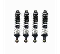 JYYTERD Ammortizzatori Auto RC per UD1201 UD1202 UD-12PRO 1/12 RC Auto Parti di Aggiornamento Accessori 4 Pezzi Ammortizzatore Ad Olio Metallo(Black)