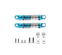 JYYTERD Ammortizzatori Auto RC per WPL D12 Rc Auto Metallo Assale Posteriore per Ammortizzatore A Molla per Parti di Aggiornamento del Sedile(Blue)