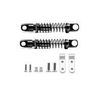JYYTERD Ammortizzatori Auto RC per WPL D12 Rc Auto Metallo Assale Posteriore per Ammortizzatore A Molla per Parti di Aggiornamento del Sedile(Black)