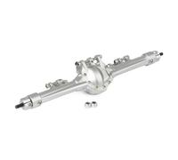 JYYTERD ASSE del Portale RC per SCX10 II per Element per Enduro CC01 1/10 RC Crawler, Parti di Aggiornamento Dell'asse Anteriore Posteriore Alluminio CNC Integrate(Silver,Rear)