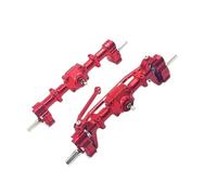 JYYTERD ASSE del Portale RC per WPL C14 C24 C34 B14 B24 Kit di Montaggio Differenziale Anteriore E Posteriore per Auto RC 1/16, Parte Aggiornamento(Red)