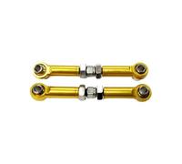 JYYTERD Collegamento Auto RC per MJX 14209 14210 1/14 rc Car, Collegamento Lega di Alluminio CNC Lavorato, Parti Aggiornamento della Barra dello Sterzo(Yellow)