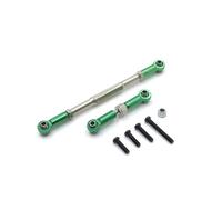JYYTERD Collegamento Auto RC per WPL C14 C24 B14 B16 B24 B36 per HengLong per FeiYu per JJRC Parti di Auto RC Metallo per L'aggiornamento Dell'asse Anteriore dello Sterzo(Green)