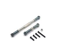 JYYTERD Collegamento Auto RC per WPL C14 C24 B14 B16 B24 B36 per HengLong per FeiYu per JJRC Parti di Auto RC Metallo per L'aggiornamento Dell'asse Anteriore dello Sterzo(Gray)