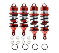 JYYTERD Parti per Auto RC per Arrma 1/7 per Infraction 6s per Blx per Felony per per Limitless per Roller Metallo Ammortizzatore RC Auto Aggiornamenti Parti di Accessori(Red)