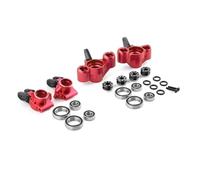 JYYTERD Parti per Auto RC per Arrma 1/8 per Kraton per Notorious per Outcast per BLX 6S V5 Blocchi Sterzo con Snodo Metallo Supporto Mozzo Posteriore Parti di Aggiornamento per Auto RC(Set4)