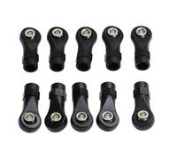 JYYTERD Parti per Auto RC per Axial per SCx10 II 90046 per TRAxxAS per TRx4 C 1/10 Plastica M4 Asta estremità Collegamento Sfere Giunto Testa Ricambio RC Auto Crawler Parti