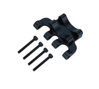 JYYTERD Parti per Auto RC per Axial per SCX24 AXI00001 90081 C10 1/24 Metallo ASSE Posteriore Truss Collegamento Superiore Base Montaggio RC Crawler Auto Aggiornamento Parti Accessori Modifica(Black)