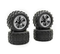 JYYTERD Parti per Auto RC per MJX per Hyper per Go 14209 14210 RC Auto Fuoristrada Pronto 85/90 Mm 12mm Esagonale per Pneumatici per Monster Truck con Inserti Schiuma Parti Decorazione(90mm)