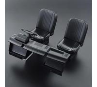 JYYTERD Parti per Auto RC per Range per Rover per Axial per SCX10 per Traxxas per TRX4 Ultra Realismo per ABS Cruscotto Sedile Interno Kit 1/10 RC Crawler Interni Parti di Automobili(Interior Set A)