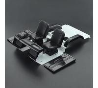 JYYTERD Parti per Auto RC per Range per Rover per Axial per SCX10 per Traxxas per TRX4 Ultra Realismo per ABS Cruscotto Sedile Interno Kit 1/10 RC Crawler Interni Parti di Automobili(Interior Set B)